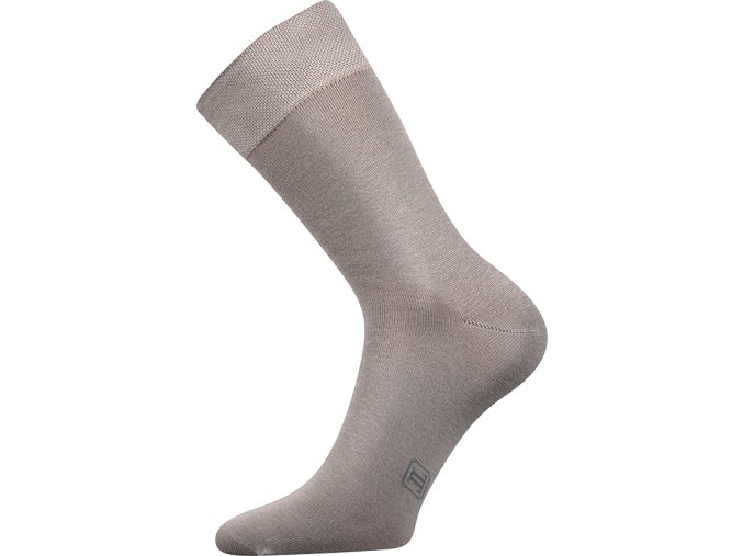 Společenské Ponožky Lonka Decolor světle šedá