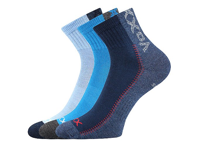 Dětské ponožky 3 kusy v balení VoXX Revoltik chlapec mix A