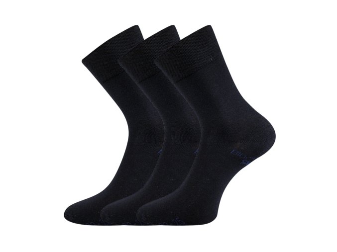 Zdravotní ponožky 3 kusy v balení Lonka Bioban tmavě modrá
