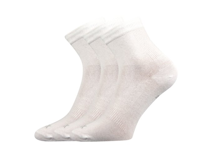 Sportovní Ponožky 3 kusy v balení VoXX Regular Bílá