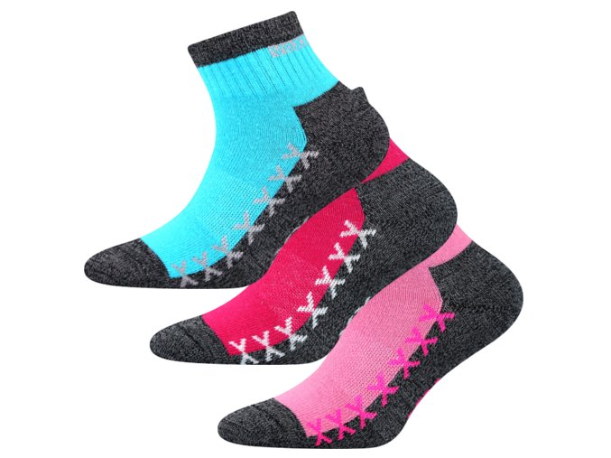 Dětské ponožky 3 kusy v balení VoXX Vectorik dívka