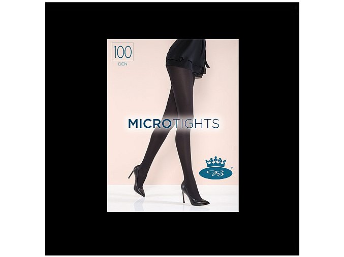 Punčochové kalhoty Boma Micro Tights 100 den černá