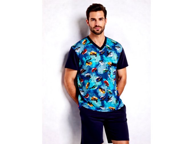 Pánské Pyžamo Krátké FOLTÝN model PK 293