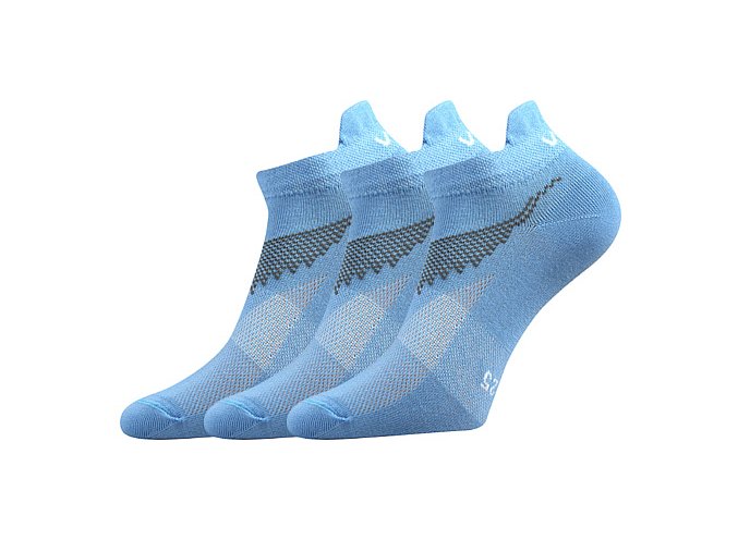 Ponožky VoXX 3 kusy v balení Iris světle modrá