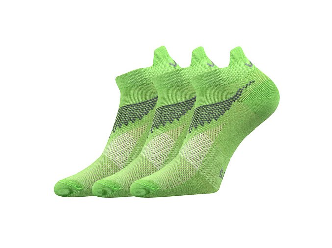 Ponožky VoXX 3 kusy v balení Iris světle zelená