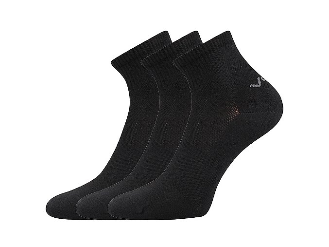 Ponožky VoXX 3 kusy v balení Metym černá