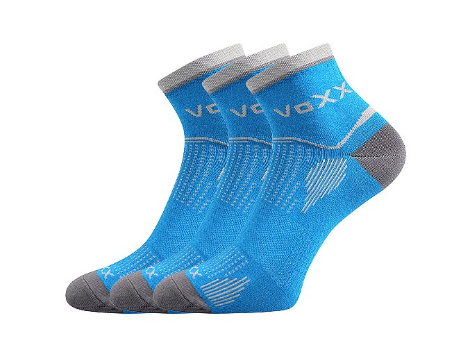Sportovní Ponožky VoXX 3 kusy v balení Sirius modrá