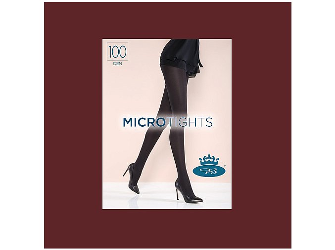 Punčochové kalhoty Boma Micro Tights 100 den Granatina