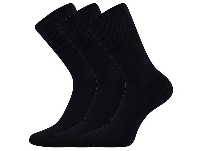 Zdravotní ponožky 3 kusy v balení VoXX Finego Tmavě Modrá