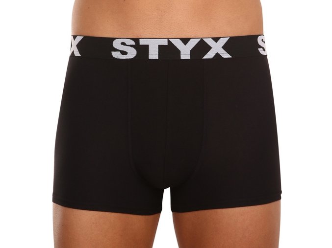 panske boxerky styx sportovni guma cerne g960