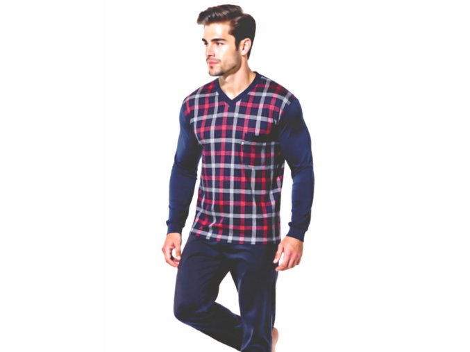 Pánské Pyžamo Dlouhé FOLTÝN model PD 289