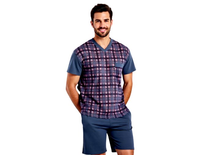 Pánské Pyžamo Krátké FOLTÝN model PK 377