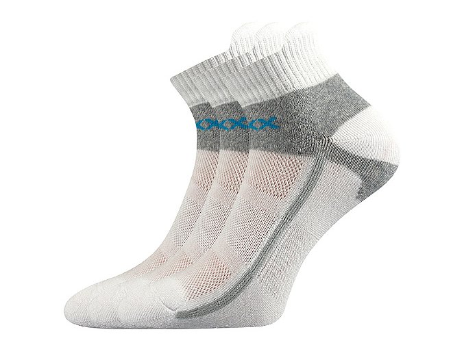 Sportovní Ponožky VoXX Glowing 3 páry v balení bílá