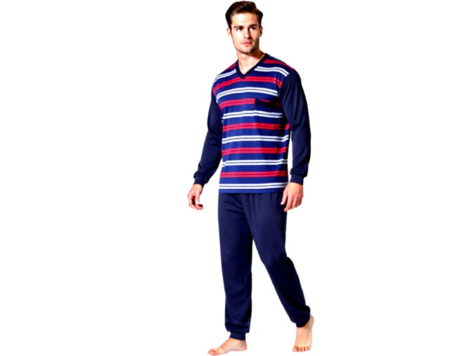 Pánské Pyžamo Dlouhé FOLTÝN model PD 319