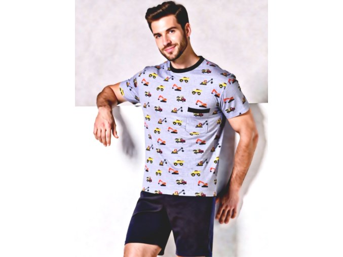 Pánské Pyžamo Krátké FOLTÝN model PK 477