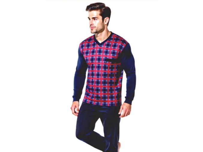 Pánské Pyžamo Dlouhé FOLTÝN model PD 360