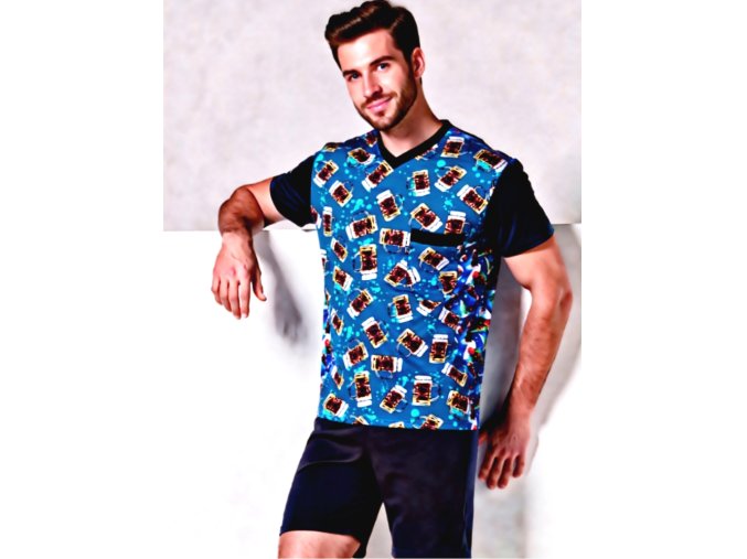 Pánské Pyžamo Krátké FOLTÝN model PK 488