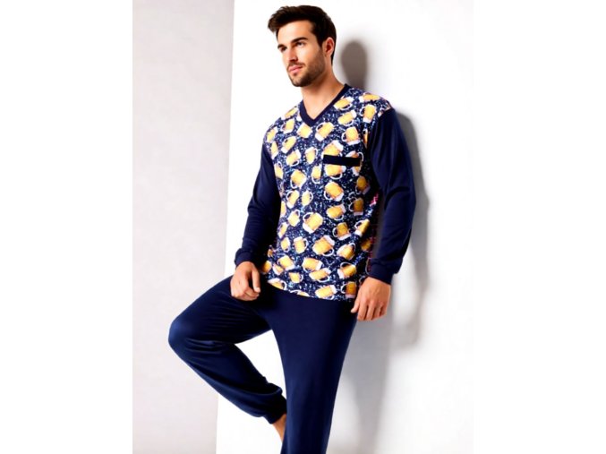 Pánské Pyžamo Dlouhé FOLTÝN model PD 361