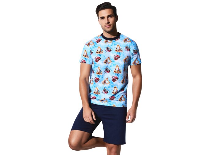 Pánské Pyžamo Krátké FOLTÝN PK 509