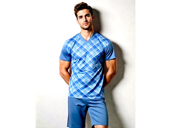 Pánské Pyžamo Krátké FOLTÝN modell PK 516