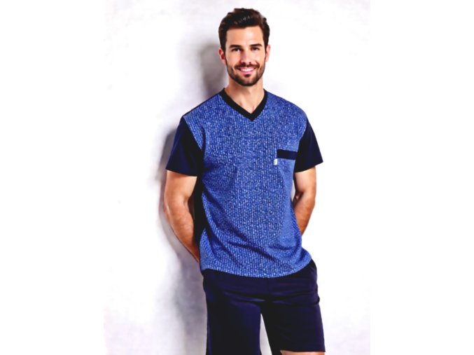 Pánské Pyžamo Krátké FOLTÝN model PK 518