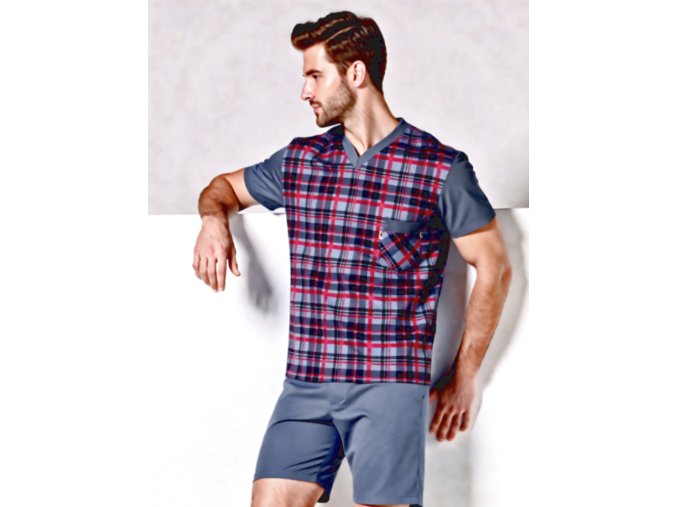 Pánské Pyžamo Krátké FOLTÝN model PK 520