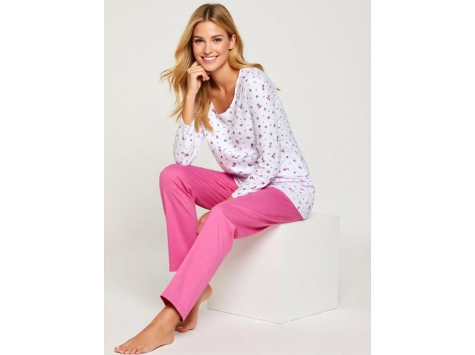 Dámské Pyžamo Dlouhé FOLTÝN DPD95