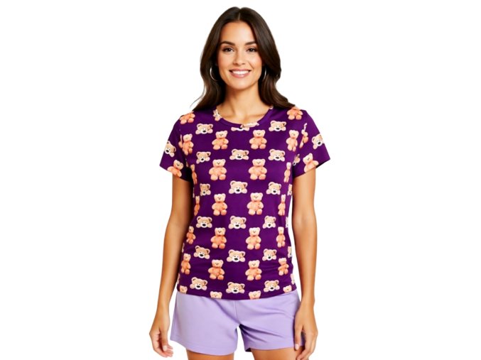 Dámské Pyžamo Krátké DPK88