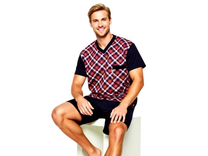 Pánské Pyžamo Krátké FOLTÝN PK 540