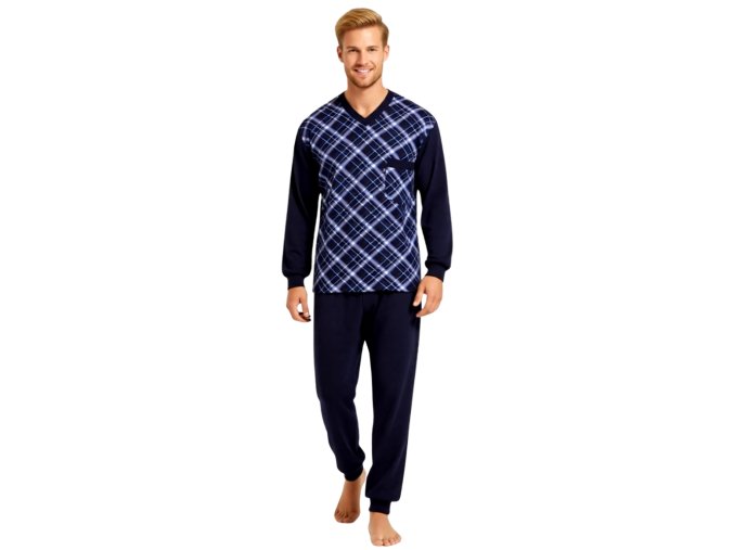 Pánské Pyžamo Dlouhé FOLTÝN model PD 385