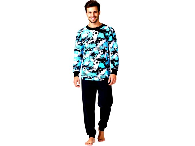 Pánské Pyžamo Dlouhé FOLTÝN PD 390