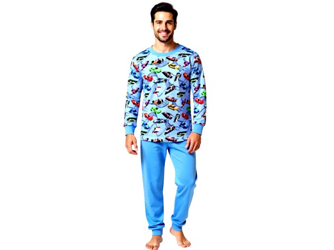 Pánské Pyžamo Dlouhé FOLTÝN PD 392