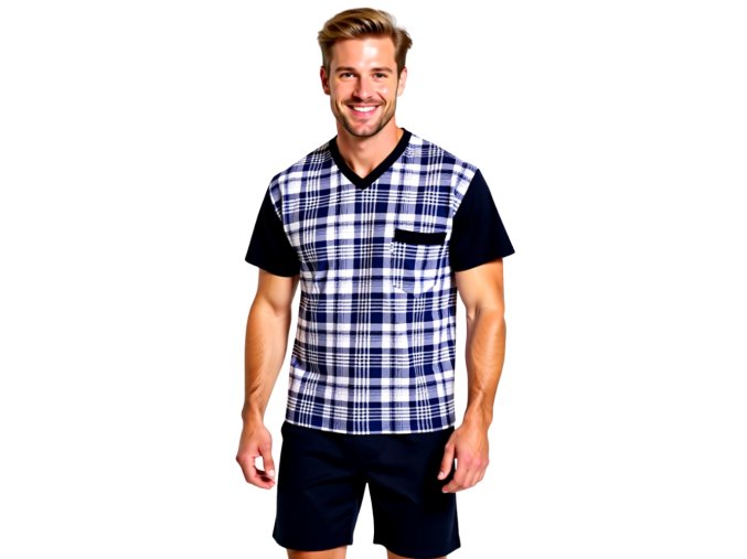 Pánské Pyžamo Krátké FOLTÝN PK 545