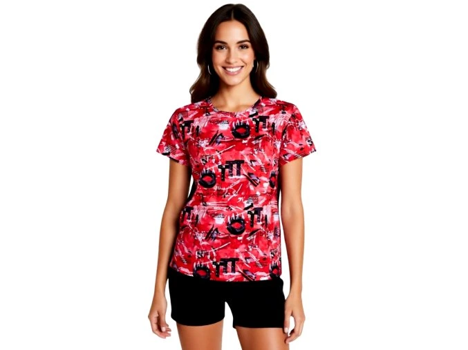 Dámské Pyžamo Krátké DPK100