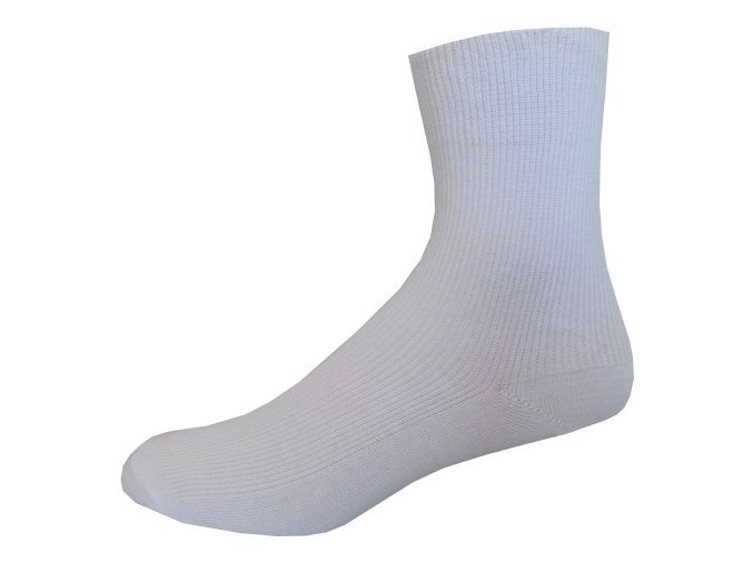 Zdravotní ponožky 5 kusů v balení Novia Medic bílá
