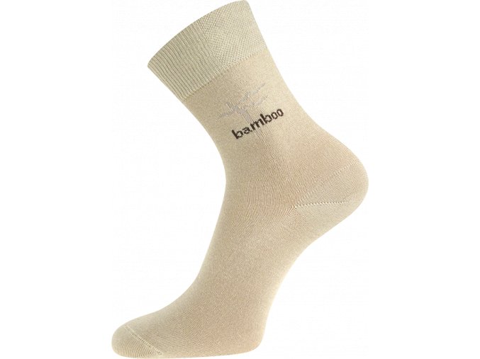 Bambusové ponožky Boma Kristián béžová