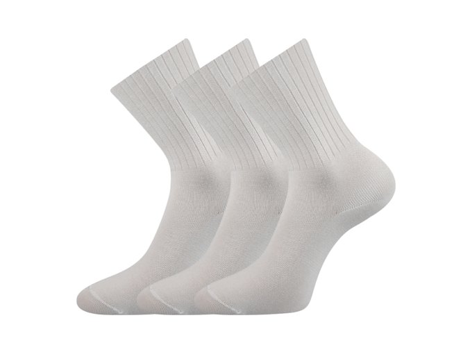 Zdravotní ponožky 3 kusy v balení VoXX Diarten bílá