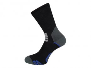 Sportovní Ponožky NOVIA Thermo černomodrá