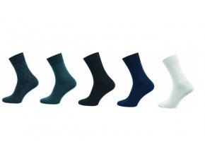 Pánské ponožky Novia 5 párů v balení LUX