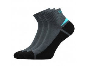 Ponožky VoXX Aston tmavě šedá 3 kusy v balení