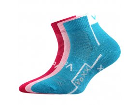 Dětské ponožky 3 kusy v balení VoXX Katoik dívčí
