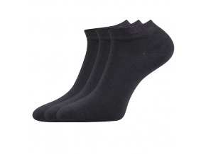 Zdravotní ponožky 3 kusy v balení Lonka Esi tmavě šedá