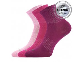Dětské ponožky 3 kusy v balení VoXX Regularik dívčí