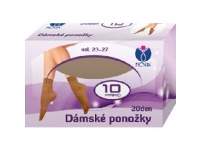 Ponožky Novia 10 párů N01