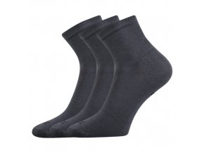 Sportovní Ponožky 3 kusy v balení VoXX Regular Tmavě Šedá
