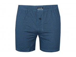 Pánské Boxerky NOVIA M208 modrá kostička