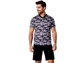 Pánské Vojenské Pyžamo Krátké FOLTÝN PK 301