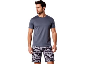 Pánské Vojenské Pyžamo Krátké FOLTÝN model PK 316