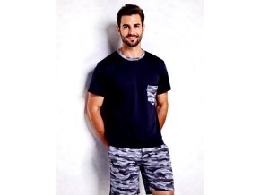 Pánské Vojenské Pyžamo Krátké FOLTÝN model PK 317