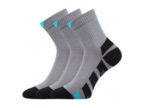 Ponožky VoXX 3 kusy v balení Gastl šedá